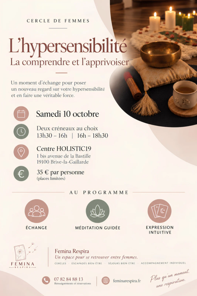 cercle de femmes hypersensibilite